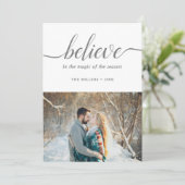 ホリ信じードフォントホワイトフォト シーズンカード (スタンド正面)