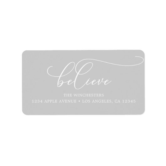 ホリ信じー住所 シール (正面)