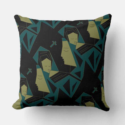 ホリ妊婦のー クッション (正面)