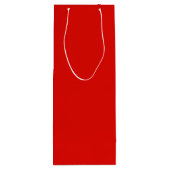 ホリ無地のー赤 ワインギフトバッグ (裏面)