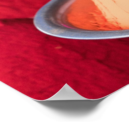 ホリ粉絵を描末 ポスター (角)