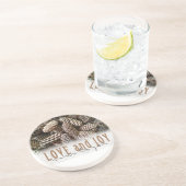 ホリ素朴ディラブアンドジョイパインコーン コースター (側面)