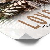 ホリ素朴ディラブアンドジョイパインコーン ポスター (角)