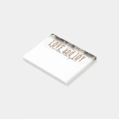 ホリ素朴ディラブアンドジョイパインコーン ポストイット (アングル)