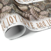 ホリ素朴ディラブアンドジョイパインコーン ラッピングペーパー (ロールコーナー)