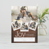 ホリ素朴ーモダン4 Photo Frame 招待状 (スタンド正面)