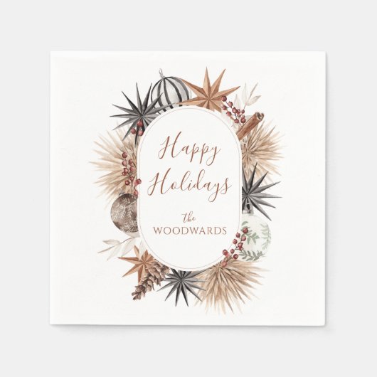 ホリ素朴自然デーカクテルナプキン スタンダードカクテルナプキン (正面)