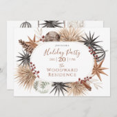 ホリ素朴自然デーパーティー 招待状 (正面/裏面)