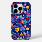 ホリ芸術的デイ鮮やか – ウィンターワンダーランドデザイン Case-Mate iPhoneケース (裏面)