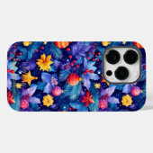 ホリ芸術的デイ鮮やか – ウィンターワンダーランドデザイン Case-Mate iPhoneケース (裏面 (横))