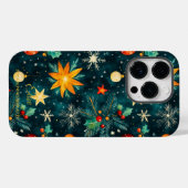 ホリ芸術的デイ – スターリーナイトフローラデザイン Case-Mate iPhoneケース (裏面 (横))