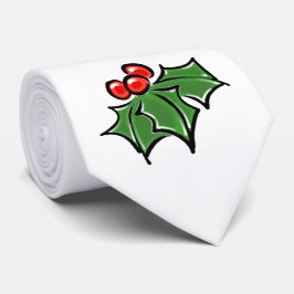 ホリ葉ーおもしろいの木の実 ネクタイ