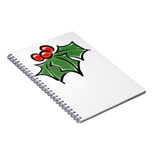 ホリ葉ーおもしろいの木の実 ノートブック (右側)