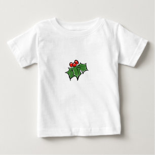 ホリ葉ーおもしろいの木の実 ベビーTシャツ