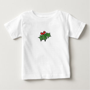 ホリ葉ーおもしろいの木の実 ベビーTシャツ