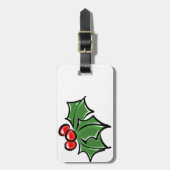 ホリ葉ーおもしろいの木の実 ラゲッジタグ (正面縦)