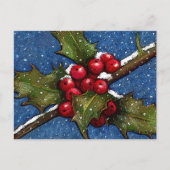 ホリ葉ーのと雪が降る果実 ポストカード (正面)