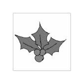 ホリ葉ークリップアートクリップアートホリ葉ー ラバースタンプ (インプリント)