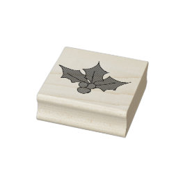 ホリ葉ークリップアートクリップアートホリ葉ー ラバースタンプ