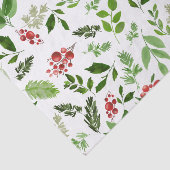 ホリ葉ーベリークリスマスホリデーパターン 薄葉紙 (詳細)