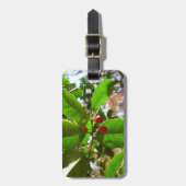 ホリ葉ー自然IIホリデイ植物学 ラゲッジタグ (正面縦)
