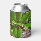 ホリ葉ー自然IIホリデイ植物学 缶クーラー (缶正面)