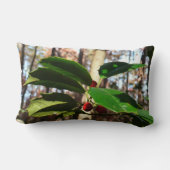 ホリ葉ーIホリデーボタニカル ランバークッション (裏面)