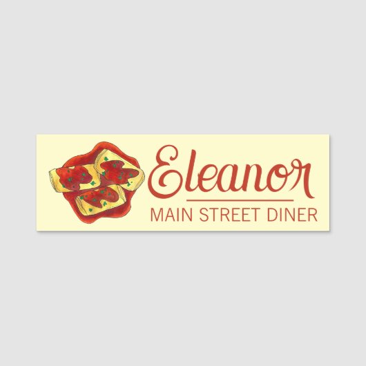 ホリ詰まったシュキャベツ転がユジュー料理食品 名札 (正面)