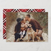 ホリ賛美デーカードホワイト 招待状 (正面/裏面)