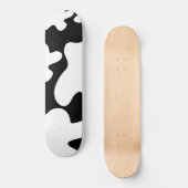 ホルシュタイン牛パターンコピー スケートボード (正面)