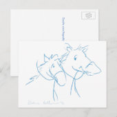 ホルシンのまわりにスカード ポストカード (正面/裏面)