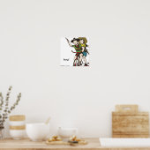 ホルシンのまわりにプリント ポスター (キッチン)