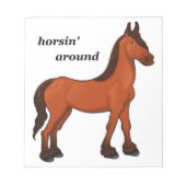 ホルシンのまわりに ノートパッド (正面)