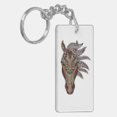 ホルシーポップ・アートのキーチェーン キーホルダー (正面左)