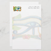 ホルスのすべての目 便箋 (正面/裏面)