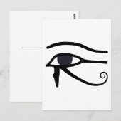 ホルスのエジプトの目 ポストカード (正面/裏面)