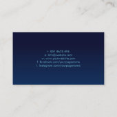 ホルスのエジプトの目 – ワジェットオーナメント 名刺 (裏面)