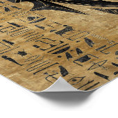 ホルスのエジプトの目 – Wadjet ポスター (角)