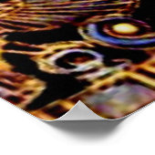 ホルスのエジプトの眼 ポスター (角)