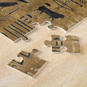 ホルスのエジプト目-ワジェット ジグソーパズル (側面)