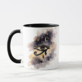 ホルスの宇宙の目 コーヒーマグ 古代エジプト マグカップ (左)
