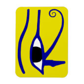 ホルスの目 マグネット (縦)