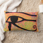 ホルスの目 ランバークッション (ブランケット)