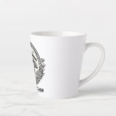 ホルスの目 先祖のビジョン カフェラテマグ (右)