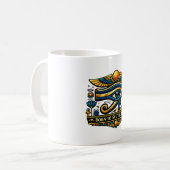 ホルスの目 古代エジプト コーヒーマグ コーヒーマグカップ (正面左)