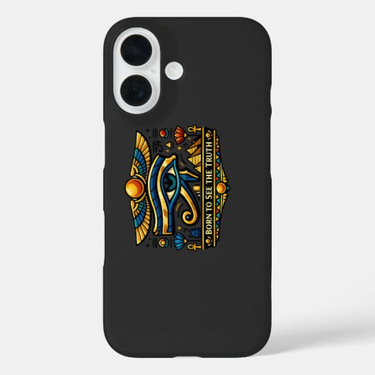 ホルスの目 古代エジプト スマホケース Case-Mate iPhoneケース (裏面)