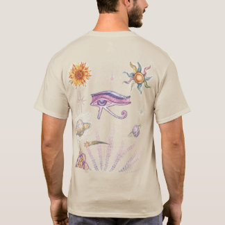 ホルスの目 天体 ヴィンテージ Tシャツ