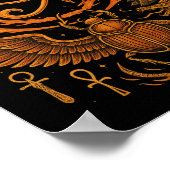 🔥ホルスの目 – 火の目覚め | エジプトのポスター ポスター (角)