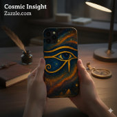ホルスの眼の古代コズミックミスティーク iPhoneケース