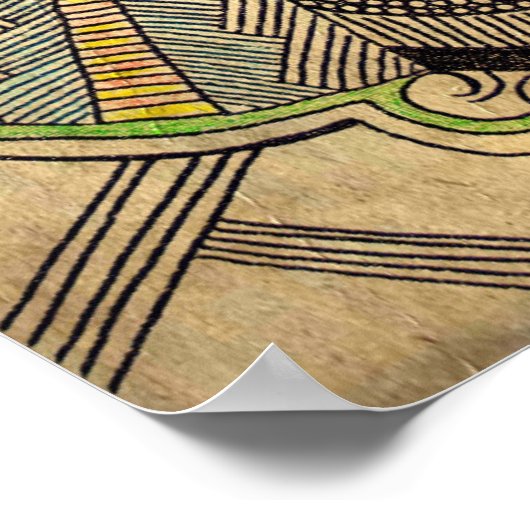 ホルスの眼 ポスター (角)